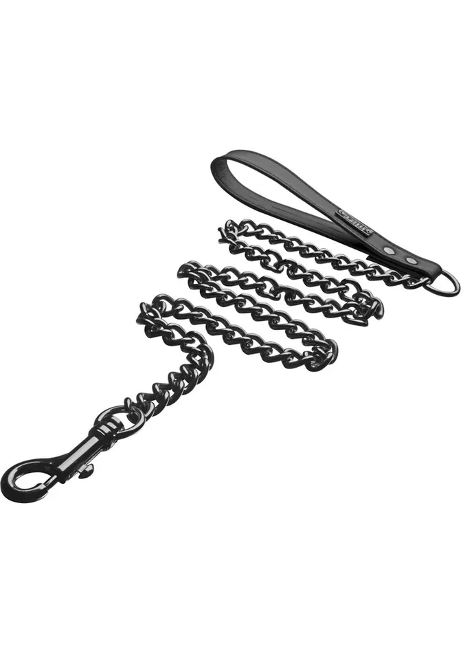 Couples TOM OF FINLAND Tom Of Finland Gun Metal Leash