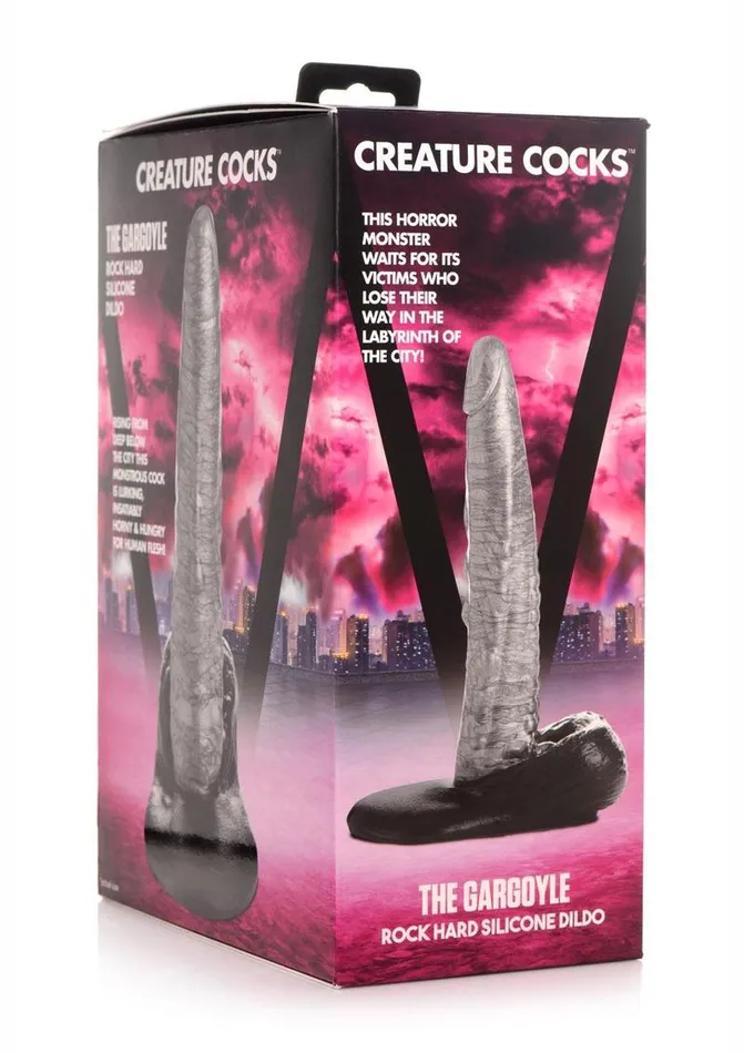 Creature Cocks The Gargoyle Rock Hard Silicone Dildo Creature Cocks Dildos