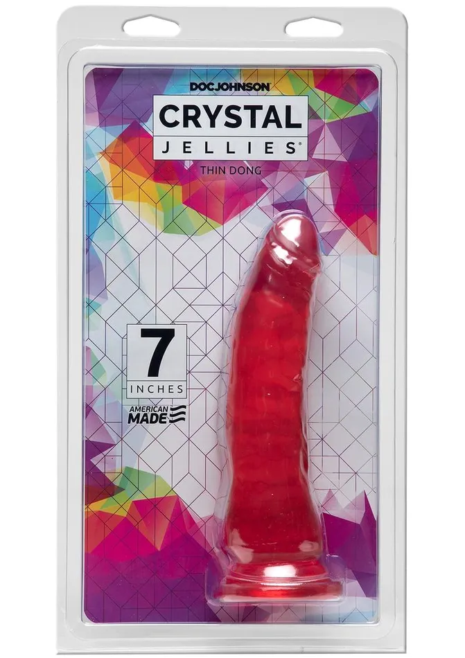 Crystal Jellies Dildos Crystal Jellies Thin Dildo
