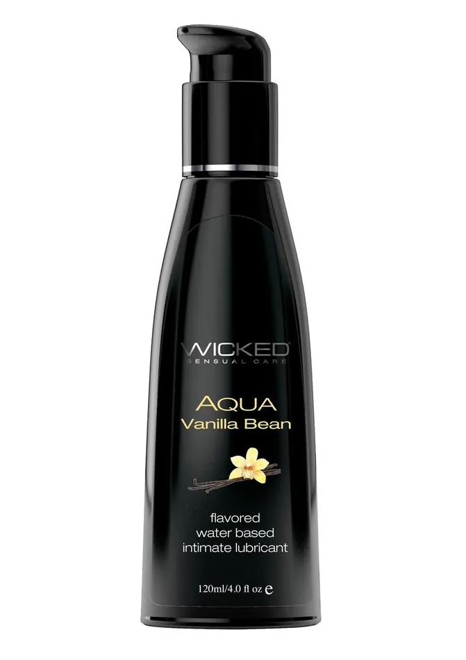 Dildos Wicked Aqua Wicked Aqua Water Based Flavored Lubricant Vanilla Bean Dildos Wicked Aqua Wicked Aqua Water Based Flavored Lubricant Vanilla Bean