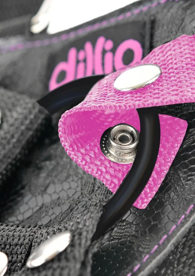 Dillio Female Sex Toys Dillio StrapOn Suspender Harness Set with Silicone Dildo Dillio Female Sex Toys Dillio StrapOn Suspender Harness Set with Silicone Dildo