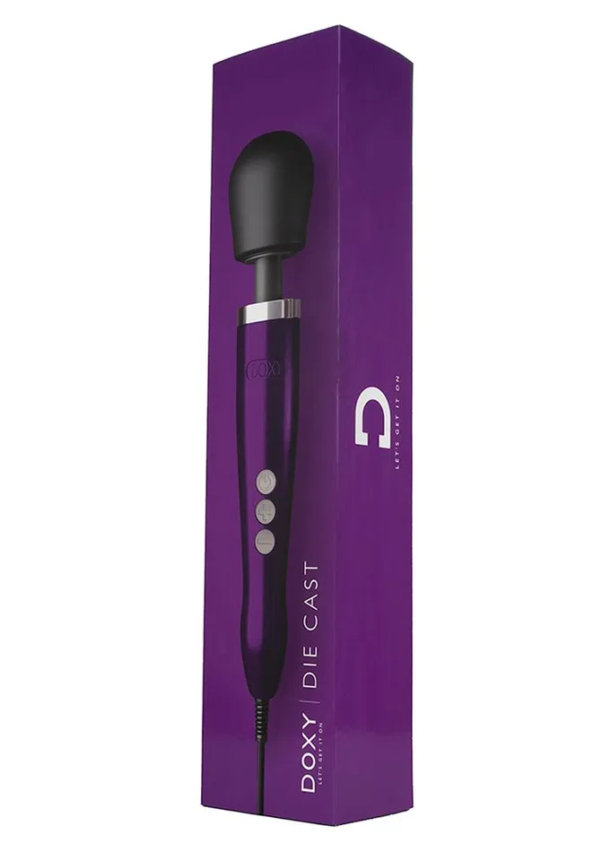Doxy Die Cast Wand Metal PlugIn Vibrating Body Massager Doxy Female Sex Toys Doxy Die Cast Wand Metal PlugIn Vibrating Body Massager Doxy Female Sex Toys