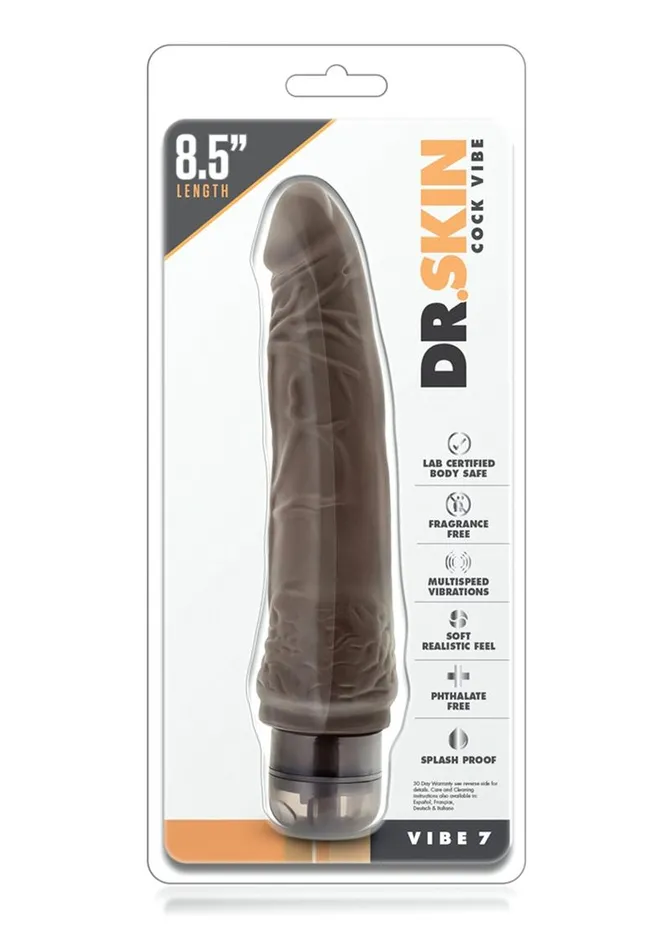 Dr Skin Female Sex Toys Dr Skin Cock Vibe 7 Vibrating Dildo