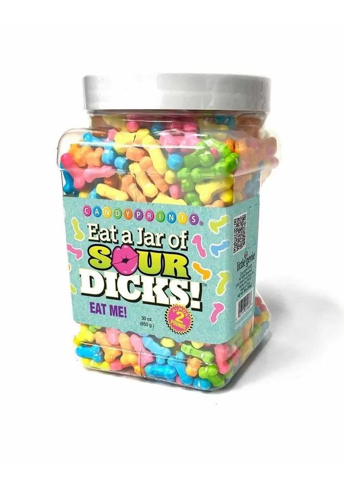 Eat A Jar Of Sour Dicks Candyprints Candy Anal