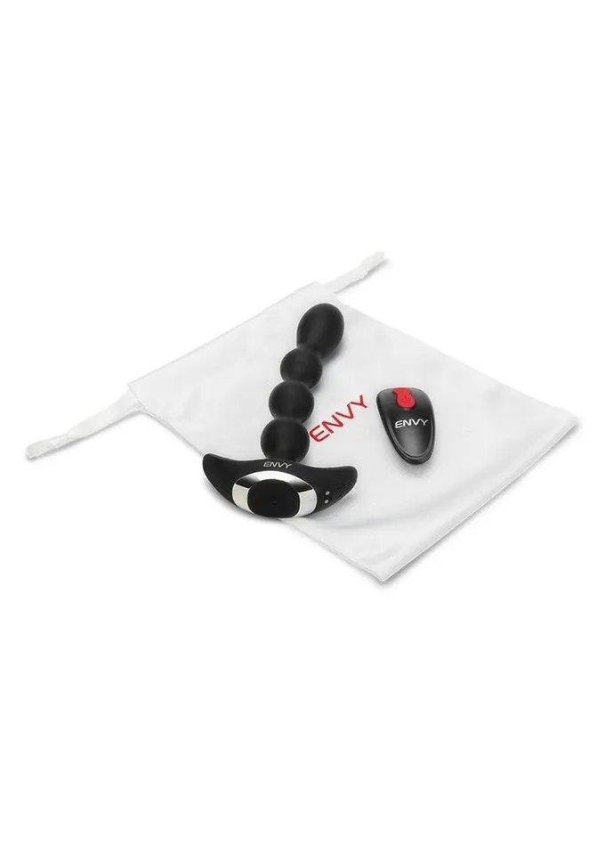 Envy Toys Deep Reach Remote Controlled Rechargeable Silicone Vibrating Anal Beads Envy Toys Anal