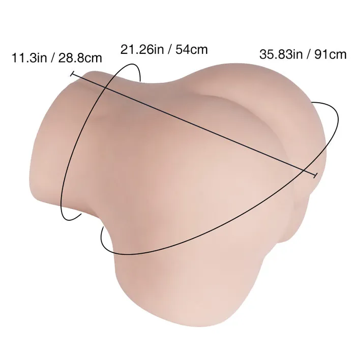 EU In Stock 192LB Jiggly Ass Removable Vagina Sex doll Mia Fair Tantaly Male Sex Toys