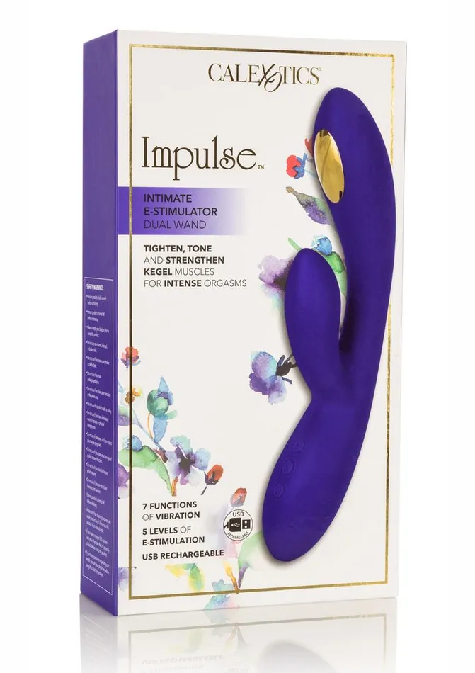 Female Sex Toys Impulse Intimate EStimulator Dual Wand Rechargeable Silicone Vibrator Impulse Female Sex Toys Impulse Intimate EStimulator Dual Wand Rechargeable Silicone Vibrator Impulse