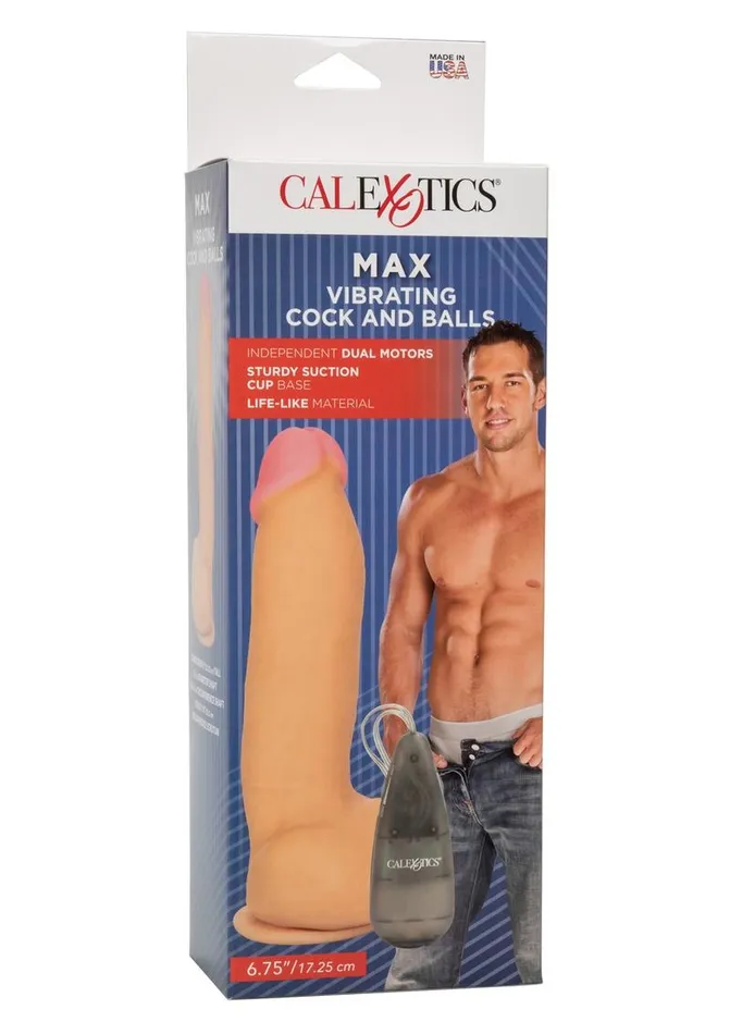 Female Sex Toys Lifelike Dongs Max Vibrating Cock and Balls Dildo with Balls and Remote Control Female Sex Toys Lifelike Dongs Max Vibrating Cock and Balls Dildo with Balls and Remote Control