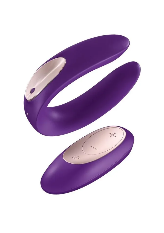 Female Sex Toys Satisfyer Satisfyer Double Plus Remote USB Rechargeable Silicone Couples Vibrator Waterproof Female Sex Toys Satisfyer Satisfyer Double Plus Remote USB Rechargeable Silicone Couples Vibrator Waterproof