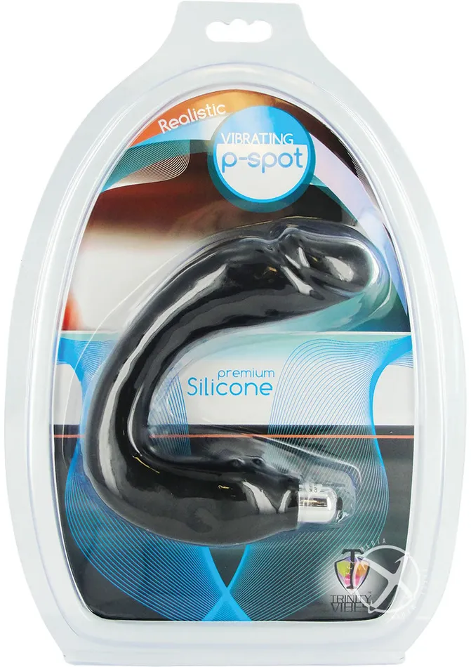 Female Sex Toys Trinity Men Silicone Vibrating PSpot Massager Trinity Men