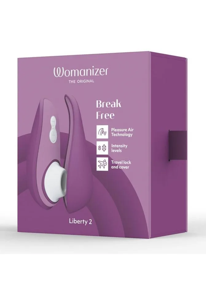 Female Sex Toys Womanizer Womanizer Liberty 2 Rechargeable Silicone Clitoral Stimulator