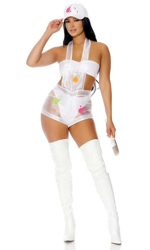 Forplay Inc Female Sex Toys In the Paint Sexy Painter Costume Forplay Inc Female Sex Toys In the Paint Sexy Painter Costume