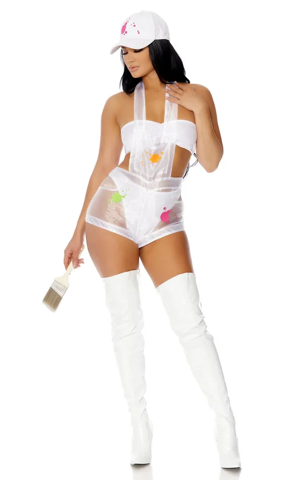 Forplay Inc Female Sex Toys In the Paint Sexy Painter Costume Forplay Inc Female Sex Toys In the Paint Sexy Painter Costume