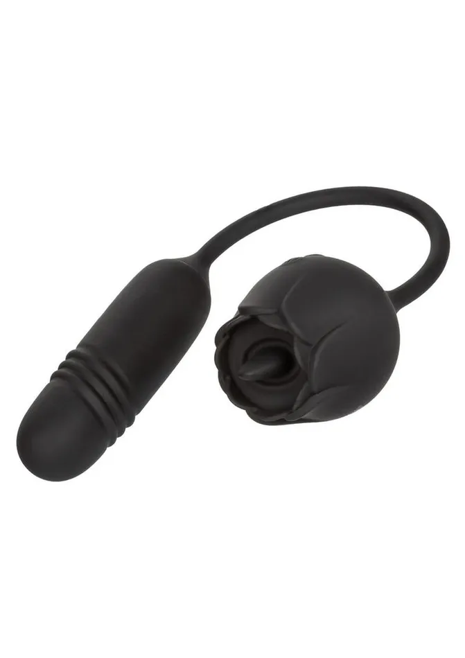 French Kiss Elite Romeo Rechargeable Silicone Vibrator with Clitoral Stimulator French Kiss Female Sex Toys