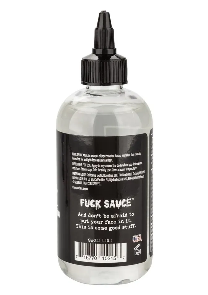 Fuck Sauce Lubricants Fuck Sauce Anal Numbing Water Based Lubricant