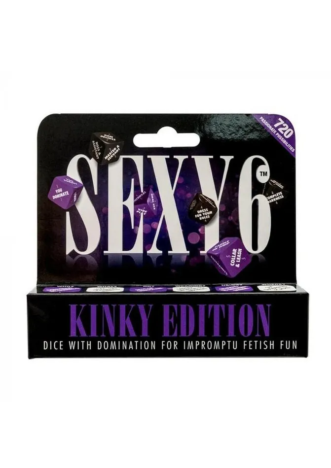 Games Creative Conceptions Sexy 6 Dice Game Kinky Edition