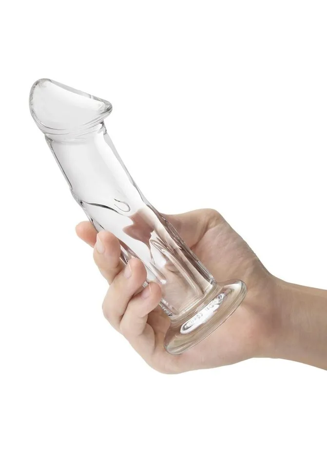 Glas Dildo Glass with Veins and Flat Base Glas Dildos