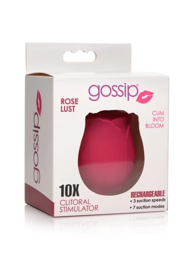 Gossip Female Sex Toys Gossip Rose Lust 10x Rechargeable Silicone Clitoral Stimulator Gossip Female Sex Toys Gossip Rose Lust 10x Rechargeable Silicone Clitoral Stimulator