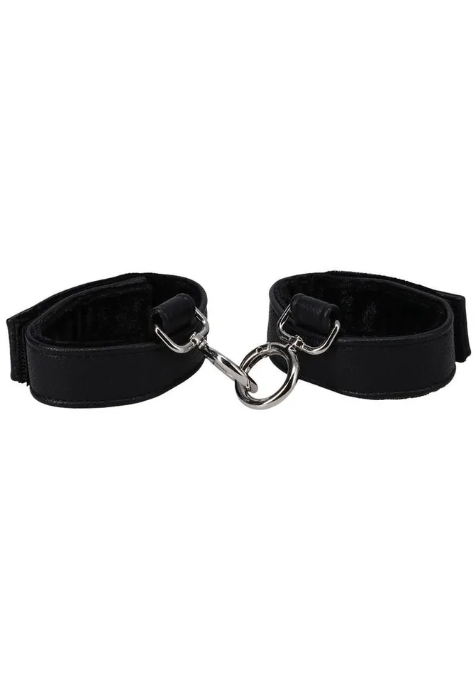 In A Bag Restraints In A Bag Vegan Leather Handcuffs