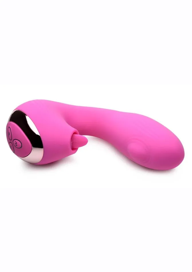 Inmi Shegasm Licking GThrob Rechargeable Silicone Rabbit Vibrator SHEGASM Female Sex Toys