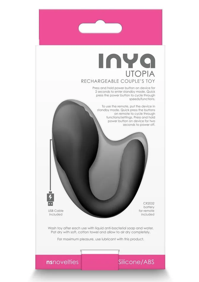 Inya Inya Utopia Rechargeable Silicone Vibrator Female Sex Toys