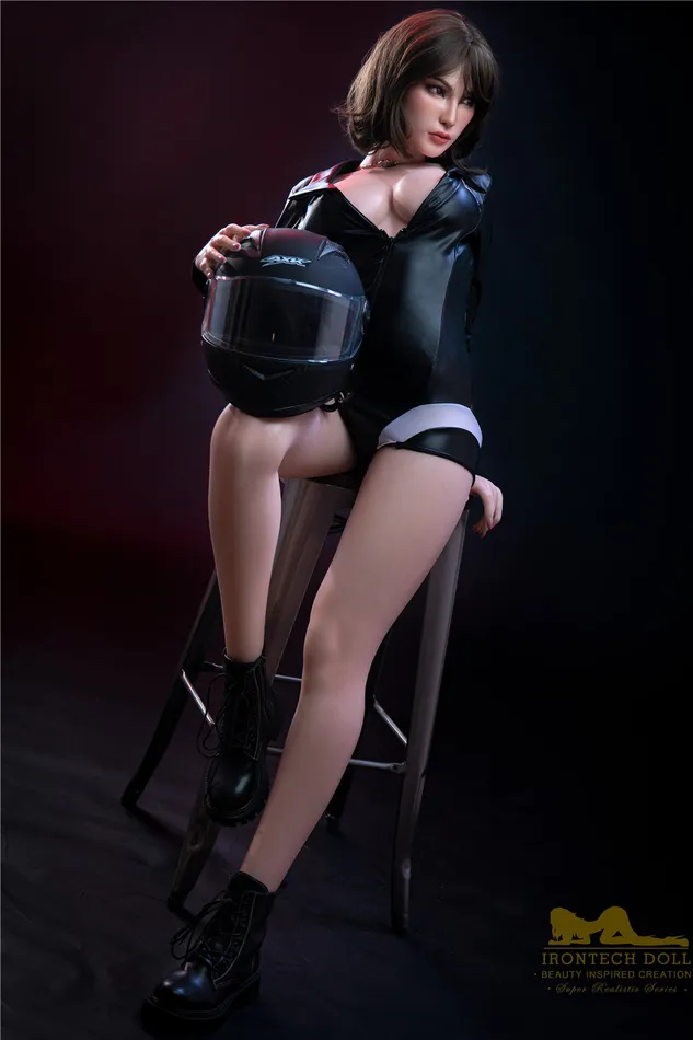 Irontech Doll Male Sex Toys 166cm5ft5 Dcup European Bubble Butt Silicone Sex Doll S23 Catlin