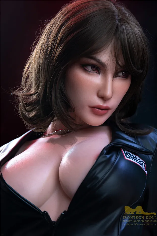 Irontech Doll Male Sex Toys 166cm5ft5 Dcup European Bubble Butt Silicone Sex Doll S23 Catlin
