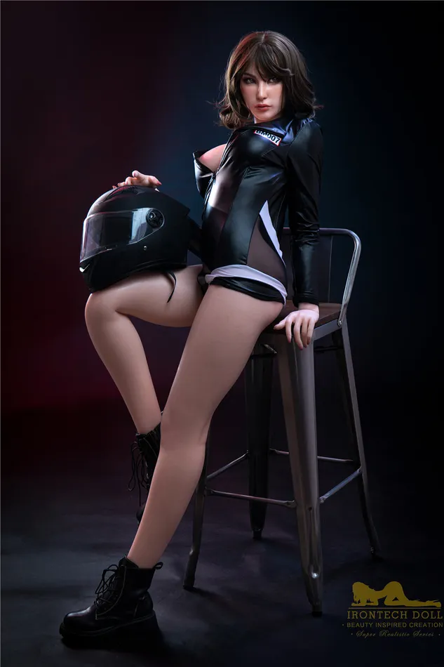 Irontech Doll Male Sex Toys 166cm5ft5 Dcup European Bubble Butt Silicone Sex Doll S23 Catlin