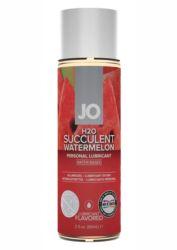 JO H2o Water Based Flavored Lubricant Succulent Watermelon System JO Lubricants