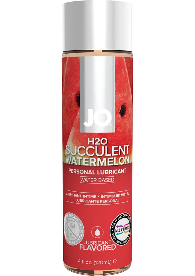 JO H2o Water Based Flavored Lubricant Watermelon System JO Lubricants