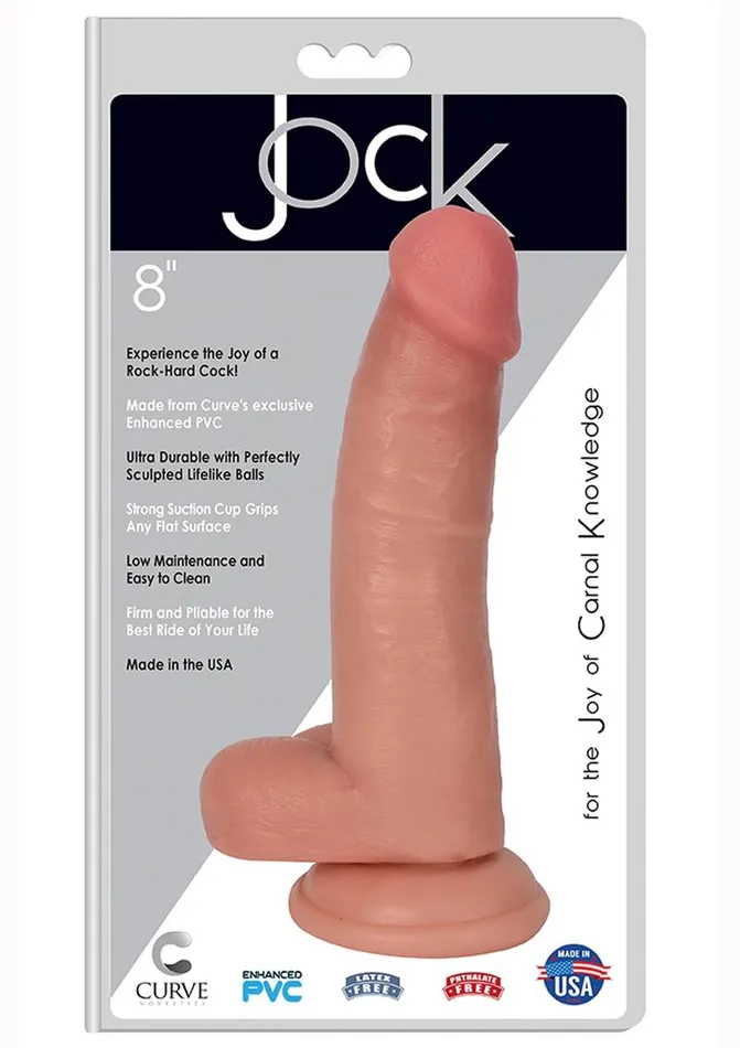 Jock Realistic Dildo with Balls Jock Female Sex Toys