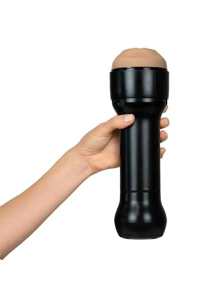 Kiiroo Male Sex Toys Powerblow and Feel Victoria June Stroker Kit Mouth