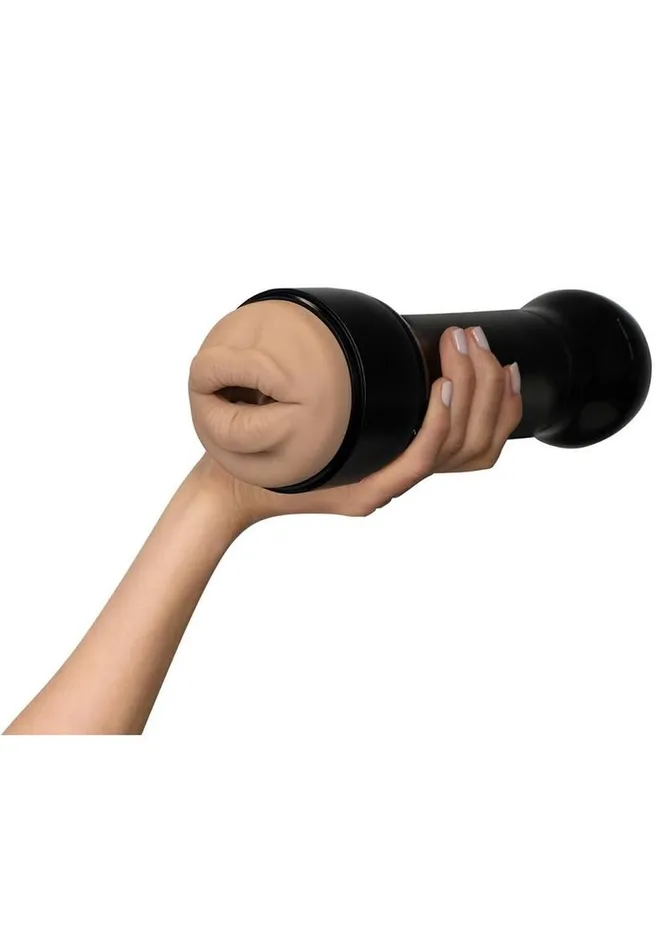 Kiiroo Male Sex Toys Powerblow and Feel Victoria June Stroker Kit Mouth