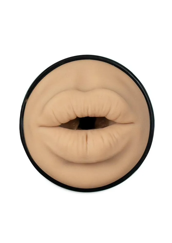 Kiiroo Male Sex Toys Powerblow and Feel Victoria June Stroker Kit Mouth