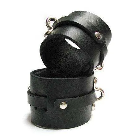 Kinklab Restraints Kinklab Bondage Basics Leather Ankle Cuffs