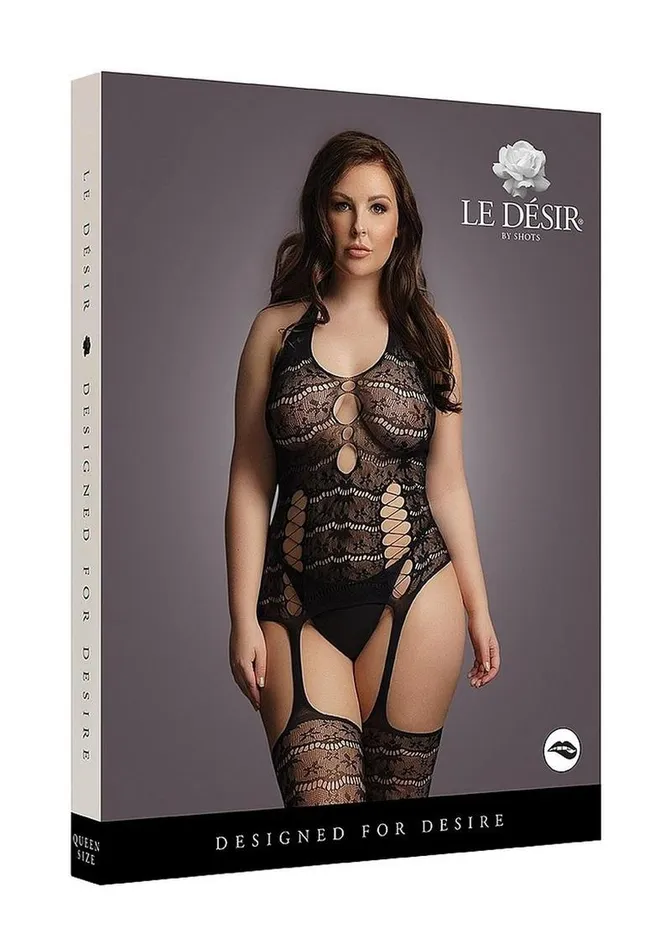 Le Desire Lace Suspender Bodystocking Le Desir Vibrators