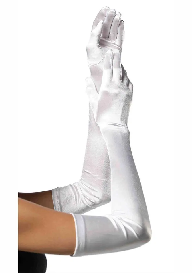Leg Avenue Extra Long Satin Gloves Leg Avenue Male Sex Toys