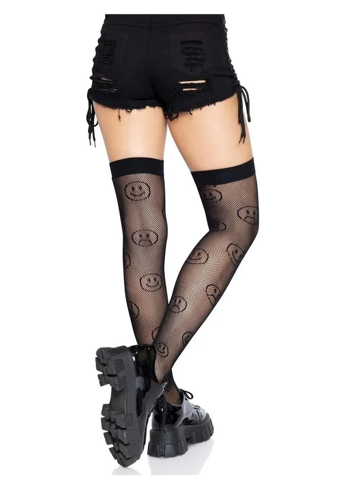 Leg Avenue Mood Swing Fishnet Thigh Highs Leg Avenue Vibrators