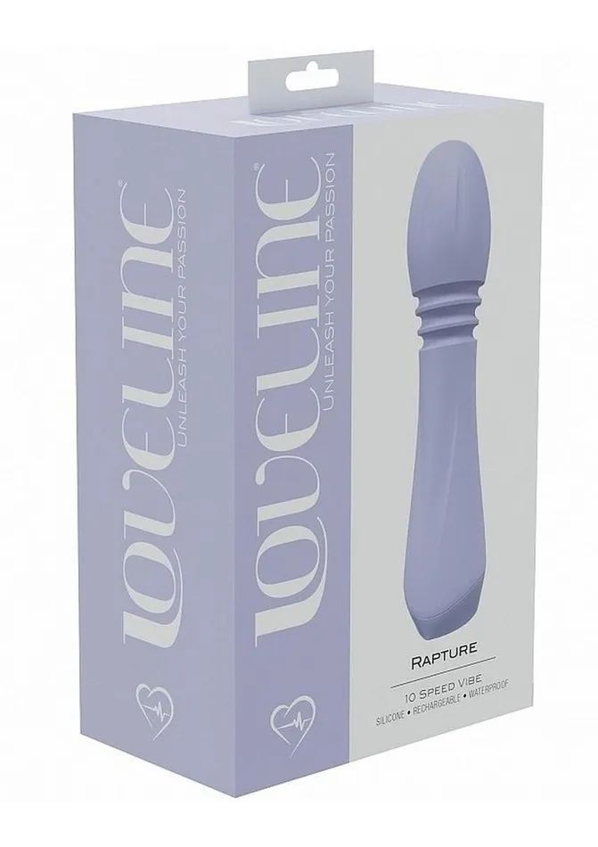 Loveline Loveline Rapture 10 Speed Silicone Rechargeable Vibrator Female Sex Toys