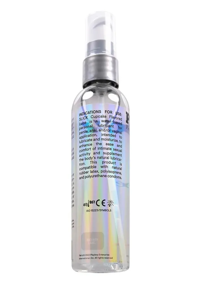 Lubricants Playboy Playboy Slick Cupcake Water Based Lubricant