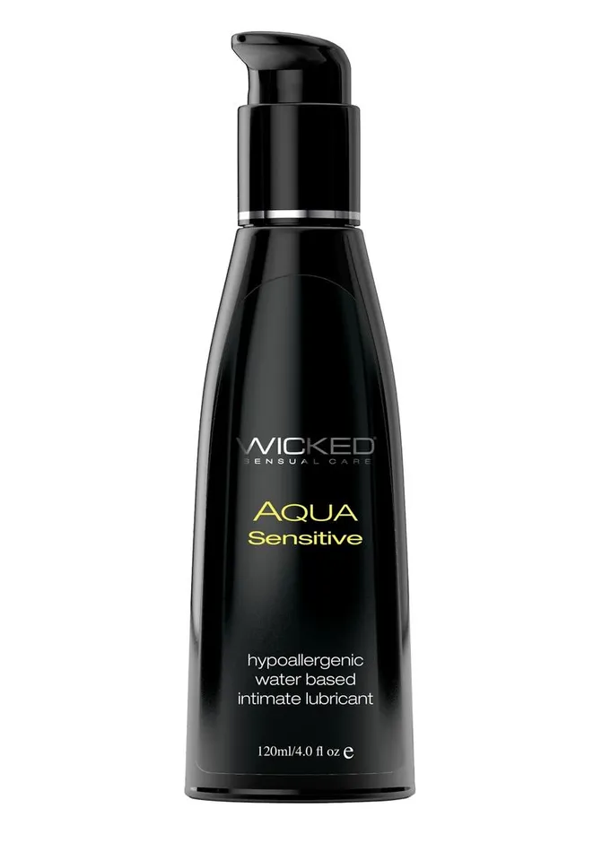 Lubricants Wicked Aqua Wicked Aqua Water Based Sensitive Hypoallergenic Lubricant Lubricants Wicked Aqua Wicked Aqua Water Based Sensitive Hypoallergenic Lubricant