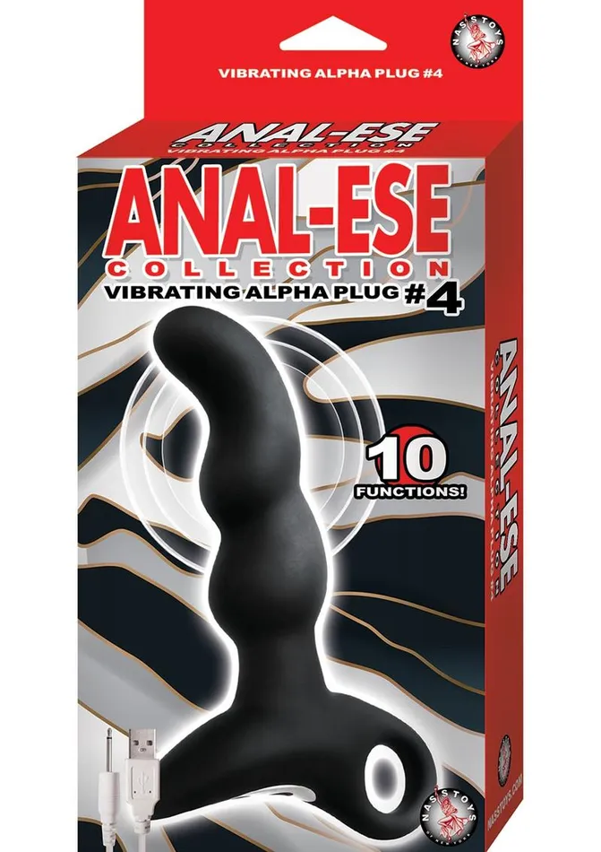 Male Sex Toys Anal Ese AnalEse Collection Rechargeable Vibrating Silicone Alpha Plug 4 Male Sex Toys Anal Ese AnalEse Collection Rechargeable Vibrating Silicone Alpha Plug 4
