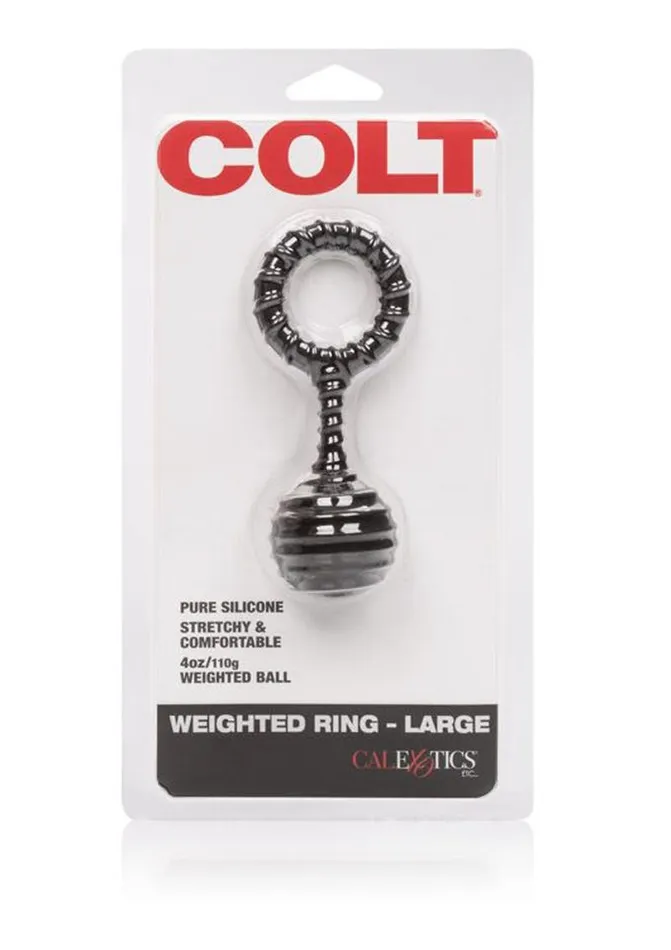 Male Sex Toys Colt Colt Weighted Ring Large Silicone