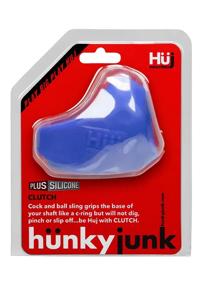 Male Sex Toys Hunkyjunk Clutch Silicone Cock and Ball Sling Hunkyjunk