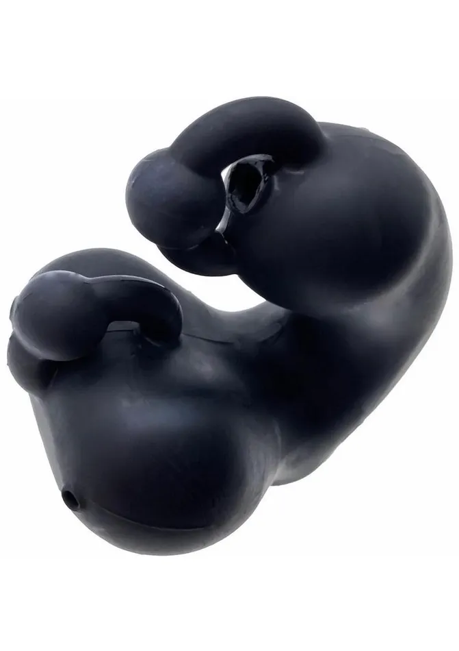 Male Sex Toys Oxballs Meatlocker Silicone Chastity