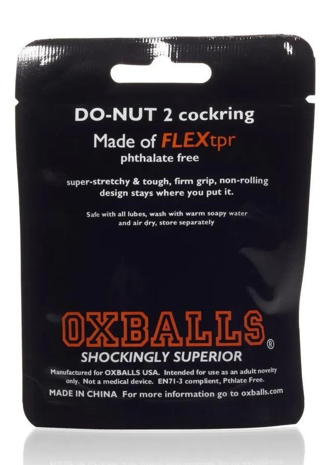 Male Sex Toys Oxballs Oxballs Atomic Jock DoNut2 Fatty Cock Ring Male Sex Toys Oxballs Oxballs Atomic Jock DoNut2 Fatty Cock Ring