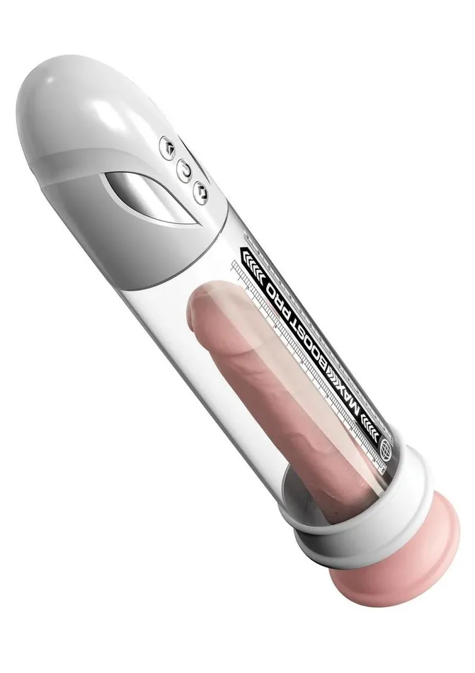 Male Sex Toys Pump Worx Pump Worx Max Boost Pro Flow Rechargeable Penis Pump