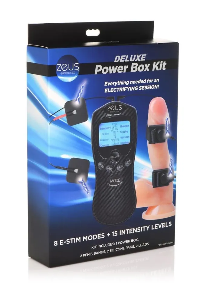 Male Sex Toys Zeus Electrosex Zeus Electrosex Power Box Kit