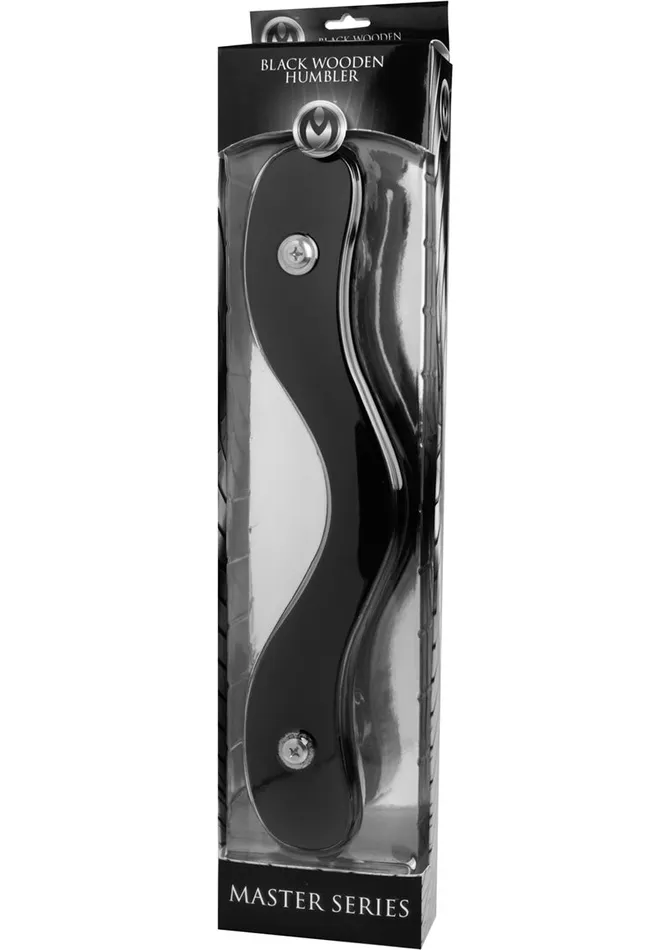 Master Series Anal Master Series The Enforcer Black Wooden Humbler
