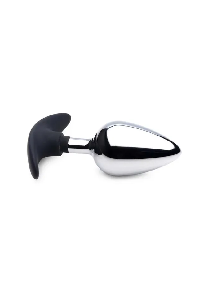 Master Series Male Sex Toys Master Series Dark Invader Metal and Silicone Anal Plug